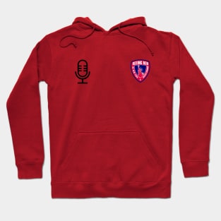 Seeing Red Mic & Crest Hoodie